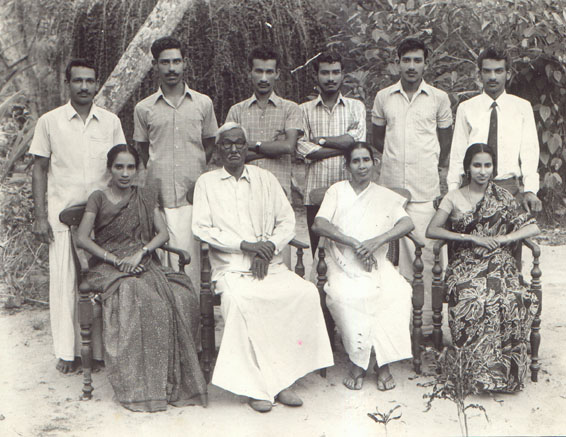 K.S. Antony's family